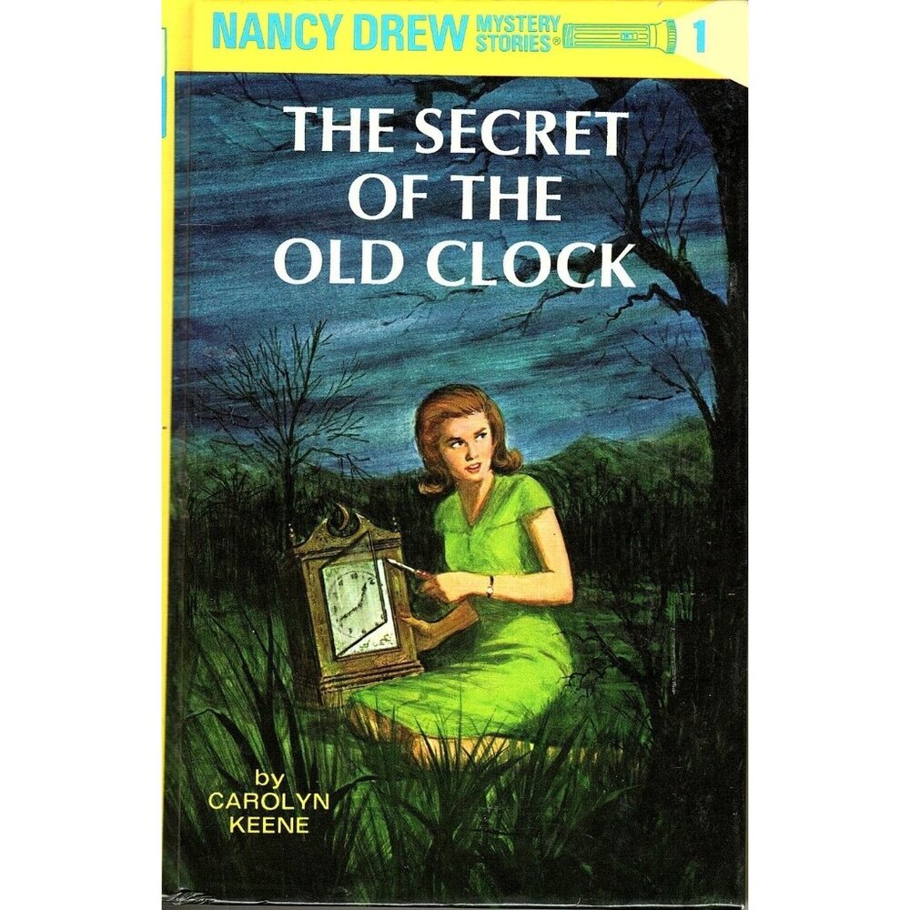 Nancy Drew Mystery Stories Book 1 The Secret Of The Old Clock Hardcover 1987